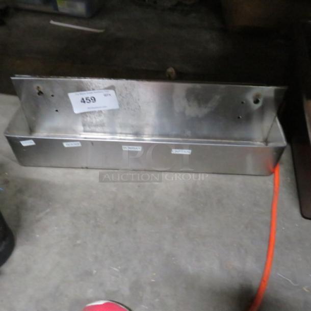 One Stainless Steel Bottle Rail. - Image 1 of 1