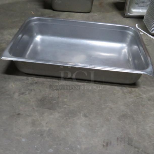 Full Size 4 Inch Deep Hotel Pan. 6XBID - Image 1 of 1