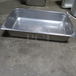 Full Size 4 Inch Deep Hotel Pan. 6XBID