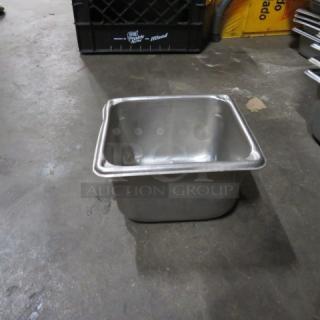 1/6 Size 4 Inch Deep Hotel Pan. 10XBID