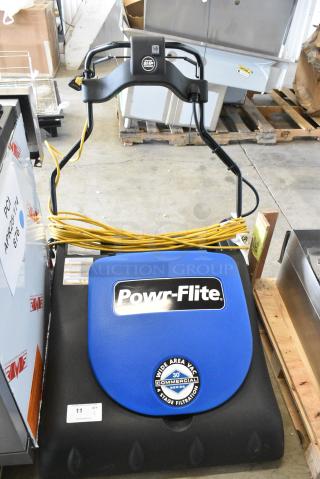 BRAND NEW SCRATCH AND DENT! Powr-Flite PF2030 30" Bagged Wide Area Vacuum Cleaner  120 Volts, 1 Phase.