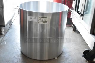 BRAND NEW SCRATCH AND DENT! Choice 471SP160QTHD 160 Qt. Heavy Weight Aluminum Stock Pot