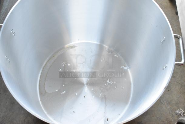 BRAND NEW SCRATCH AND DENT! Choice 471SP160QTHD 160 Qt. Heavy Weight Aluminum Stock Pot - Image 4 of 5