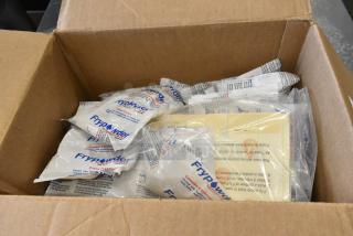 BRAND NEW SCRATCH AND DENT! Box of MirOil P36B FryPowder 240 mL Fry Oil Stabilizer / Filter Powder - 72/Case