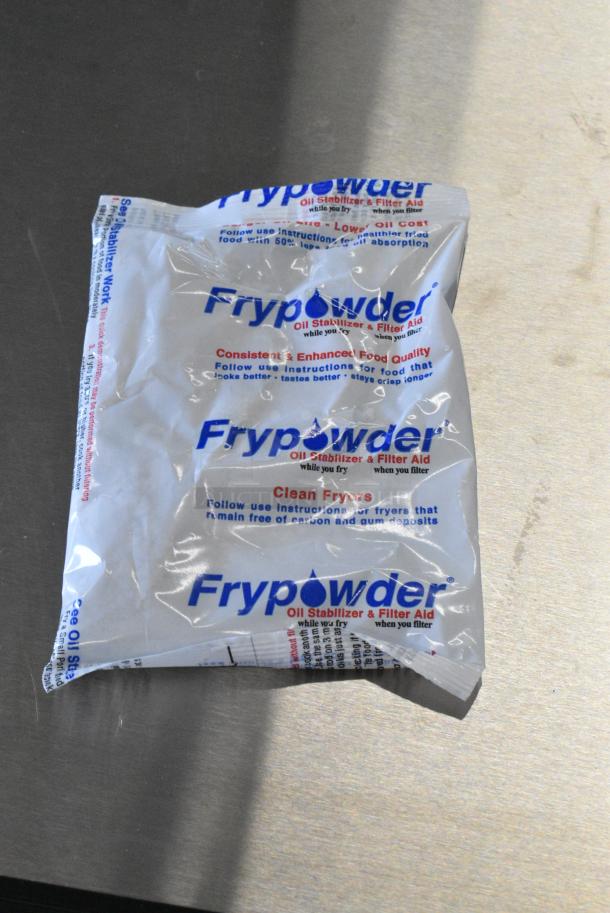 BRAND NEW SCRATCH AND DENT! Box of MirOil P36B FryPowder 240 mL Fry Oil Stabilizer / Filter Powder - 72/Case - Image 3 of 5