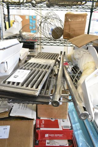 6 BRAND NEW SCRATCH AND DENT! Items Including 3 HP1206 Imperial 1206 Grate, Grill Top, Gril Top Grate, 2 Burner. 6 Times Your Bid!