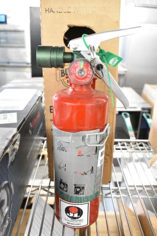 BRAND NEW SCRATCH AND DENT! Buckeye Fire Extinguisher. Buyer Must Pick Up - We Will Not Ship This Item. - Item #1182774
