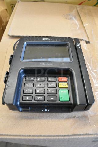 9 Boxes of Ingenico iSC Touch 250 Credit Card Reader. 9 Times Your Bid!
