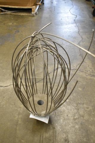 Metal Commercial Whisk Attachment for Hobart Mixer.