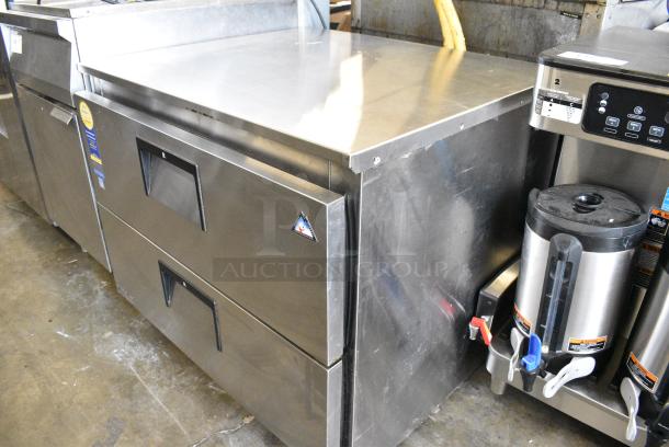 Everest ETBSR2-D2 Stainless Steel Commercial 2 Drawer Cooler. 115 Volts, 1 Phase. Tested and Powers On But Does Not Get Cold - Image 3 of 8