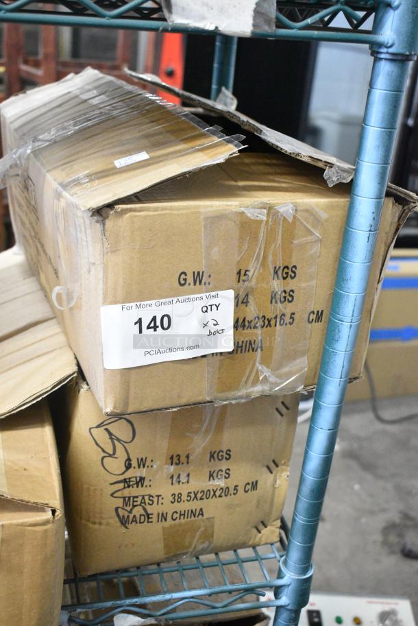 2 Boxes of SHARPENED Stainless Steel Knives Including Fillet Knife. 2 Times Your Bid! - Image 2 of 5