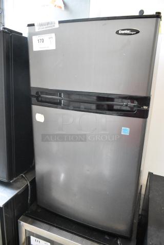 Danby DCR031B1BSLDD Mini Cooler w/ Freezer. 115 Volts, 1 Phase. Tested and Powers On But Does Not Get Cold - Item #1182922