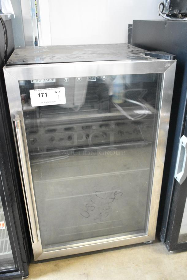Frigidaire EFMIS155 Mini Cooler Merchandiser. 115 Volts, 1 Phase. Tested and Powers On But Temps at 50 Degrees - Image 1 of 5
