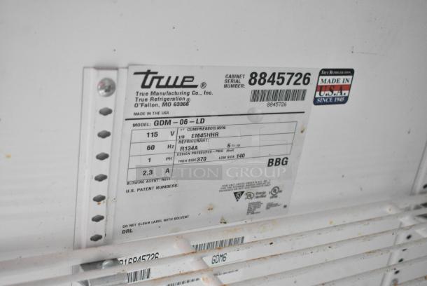 2016 True GDM-06-LD Metal Mini Cooler Merchandiser. 115 Volts, 1 Phase. Tested and Working! - Image 4 of 4