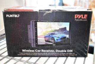 IN ORIGINAL BOX! Pyle PLINTBL7 7-Inch Double DIN Car Stereo Receiver