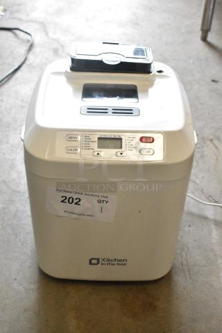 Kitchen In The Box KBM18 Countertop 12 in 1 Bread Maker. 115 Volts, 1 Phase.