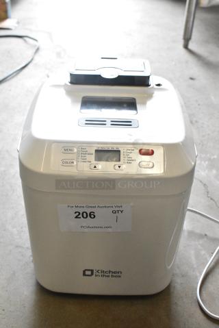 Kitchen In The Box KBM18 Countertop 12 in 1 Bread Maker. 115 Volts, 1 Phase.