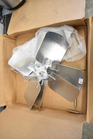 2 IN ORIGINAL BOX! Items Including Metal Fan Blades. 2 Times Your Bid!