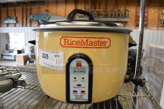 BRAND NEW SCRATCH AND DENT! RiceMaster 56824 Metal Commercial Countertop Rice Cooker. 230 Volts, 1 Phase.