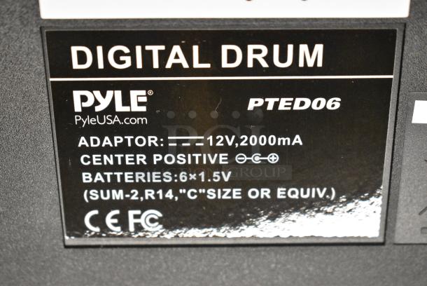 IN ORIGINAL BOX! Pyle PTED06 Electronic Tabletop Drum Machine - Image 6 of 6