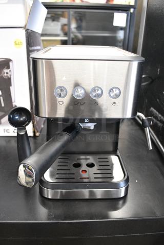 IN ORIGINAL BOX! Bluebow CM3010 Espresso Coffee Machine. 120 Volts, 1 Phase. - Item #1183022