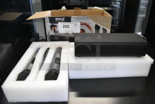 IN ORIGINAL BOX! Pyle PKWMA210 Experience Immersive Sound with Pyle Bluetooth Soundbar