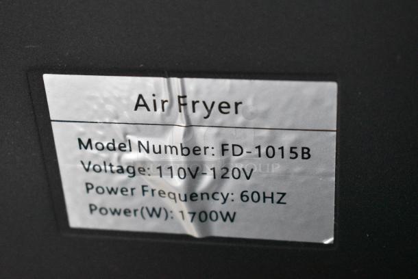 Bluebox FD-1015B Countertop Air Fryer. 110-120 Volts, 1 Phase. - Image 6 of 7