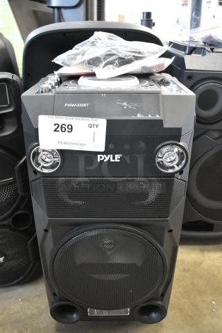 Pyle PWMA335BT Portable PA Bluetooth Karaoke Speaker System