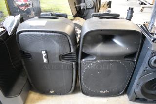 2 Pyle Speakers Including PPHP1599WU and PPHP1569UT. 2 Times Your Bid!