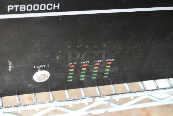 Pyle PT8000CH 8-Channel Amplifier - Image 2 of 7