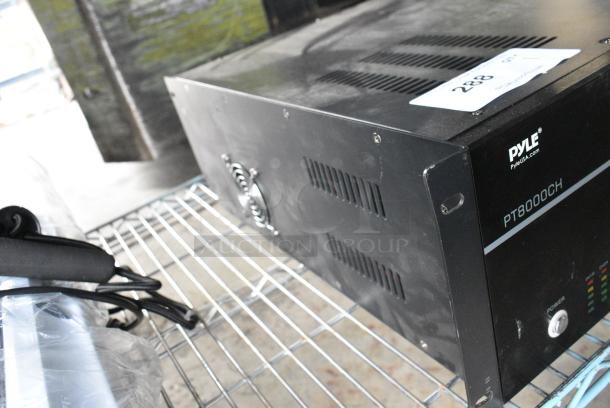 Pyle PT8000CH 8-Channel Amplifier - Image 4 of 7