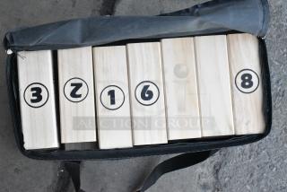 SereneLife Large Jenga In Black Bag