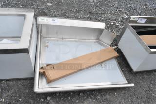 BRAND NEW SCRATCH AND DENT! Regency 600CDT36L 16 Gauge 3' Clean Dish Table - Left Drainboard