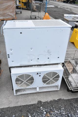 Zanotti BSB135T1251F/ETL SELF CONTAINED Metal Commercial Low Temperature Compressor Condenser. 230 Volts, 3 Phase.
