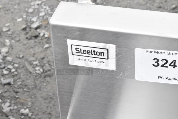 BRAND NEW SCRATCH AND DENT! Steelton 522US13624 36" x 24" x 14" Utility Sink for (1) 8" Center Faucet. No Legs. - Image 7 of 7