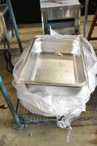 6 BRAND NEW SCRATCH AND DENT! Various Stainless Steel Full Size Drop In Bins including 407111422, 4070069. 6 Times Your Bid!