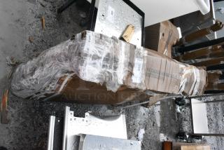 BRAND NEW SCRATCH AND DENT! 600TSB3036S Regency 30" x 36" 16-Gauge Stainless Steel Commercial Work Table with 4" Backsplash and Undershelf. May Be Missing Pieces.