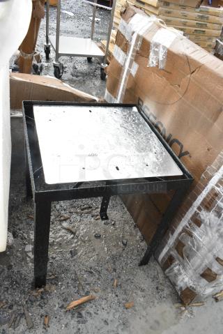 BRAND NEW SCRATCH AND DENT! Metal Table