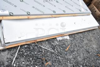 BRAND NEW SCRATCH AND DENT! 2 Stainless Steel Panel