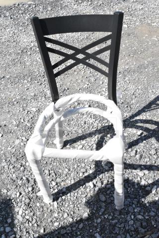 20 BRAND NEW SCRATCH AND DENT! Items Including Lancaster Table & Seating 164CCROSSFR Black Metal Cross Back Dining Height Chair Frame. 20 Times Your Bid!