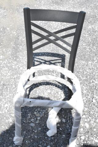 30 BRAND NEW SCRATCH AND DENT! Items Including Lancaster Table & Seating 164CCROSSFR Black Metal Cross Back Dining Height Chair Frame. 30 Times Your Bid!