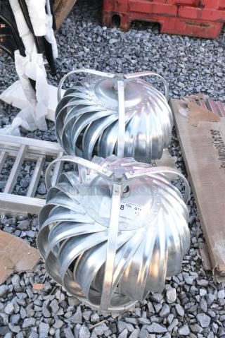 2 Metal Rooftop Cap. 2 Times Your Bid!