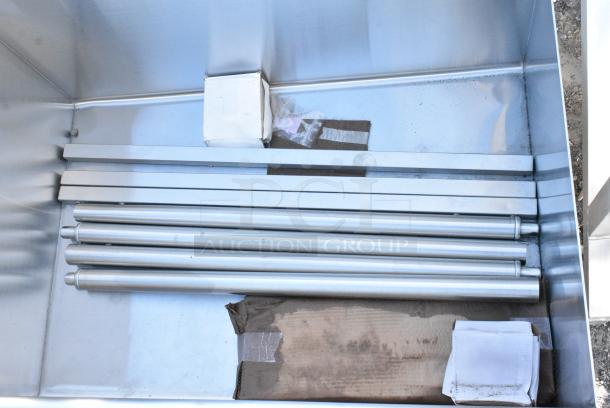 BRAND NEW SCRATCH AND DENT! Steelton 522US13624 36" x 24" x 14" Utility Sink for (1) 8" Center Faucet - Image 3 of 4