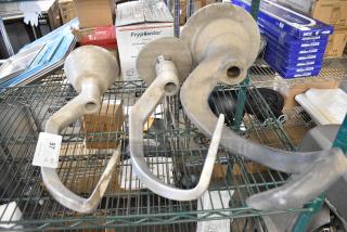 3 Metal Dough Hook Attachment for Hobart Mixer. 3 Times Your Bid! - Item #1182849