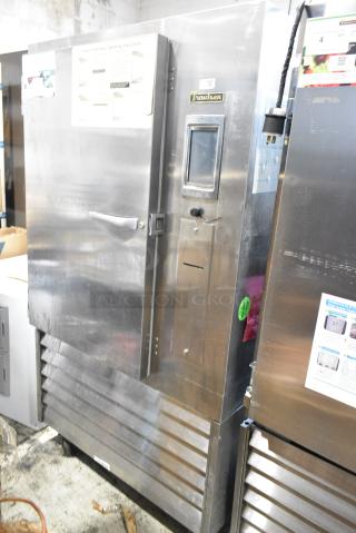 Traulsen TBC13 Stainless Steel Commercial Single Door Reach In Blast Chiller w/ 3 Probes on Commercial Casters. 115/208-230 Volts.