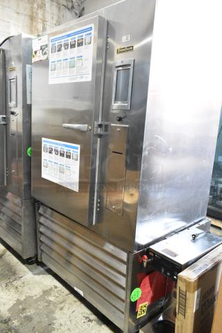 Traulsen TBC13 Stainless Steel Commercial Single Door Reach In Blast Chiller w/ 3 Probes on Commercial Casters. 115/208-230 Volts.