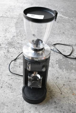 BRAND NEW SCRATCH AND DENT! 2024 Mahlkonig E65W GBS 2.6 lb. Black Grind-by-Sync Espresso Grinder. 110-127 Volts, 1 Phase.