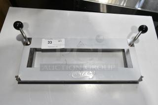 BRAND NEW SCRATCH AND DENT! Avantco Stainless Steel Countertop Pizza Oven Door. - Item #1183542