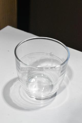 2 BRAND NEW SCRATCH AND DENT! Boxes of 6 9991016AB06 Duralex Gigogne 5.38 oz. Glass Tumbler - 6/Pack. 2 Times Your Bid!