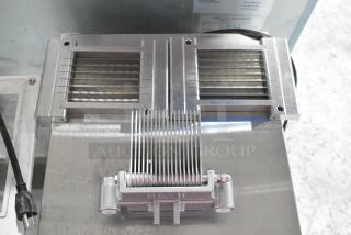 3 BRAND NEW SCRATCH AND DENT! Items Including 2 Slicing Blades and Pusher. 3 Times Your Bid!